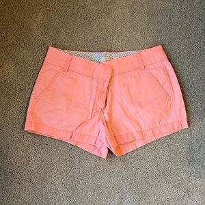 J Crew Chino Short Melon Size 4